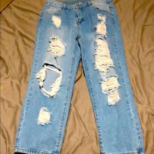 Cute ripped jeans